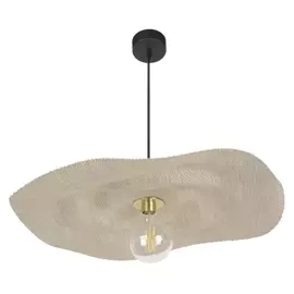 Market Set :: Lampa wisząca Rivage beżowa śr. 78 cm (E27)