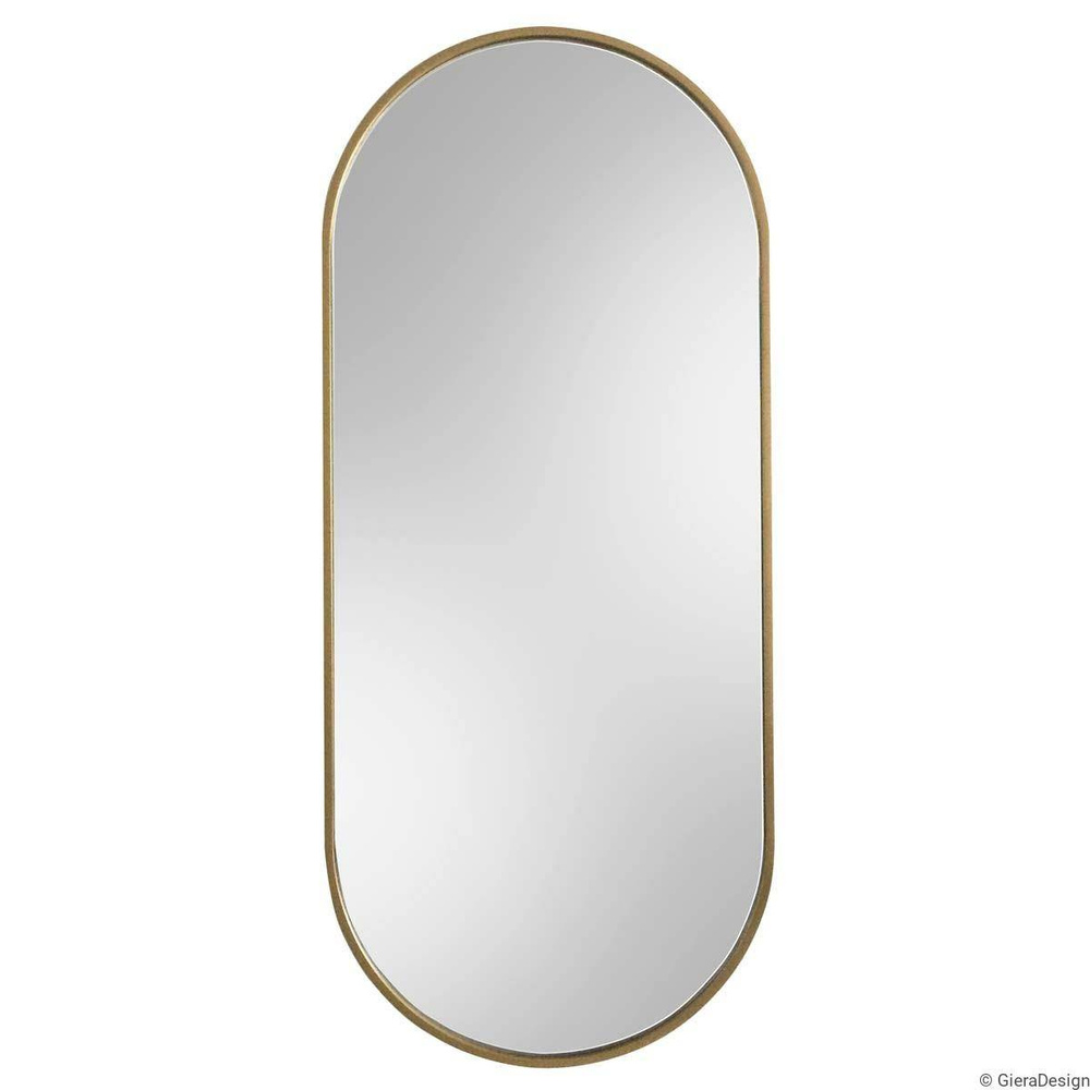GieraDesign :: Spiegel Ambient Slim Oval 40x105 cm golden