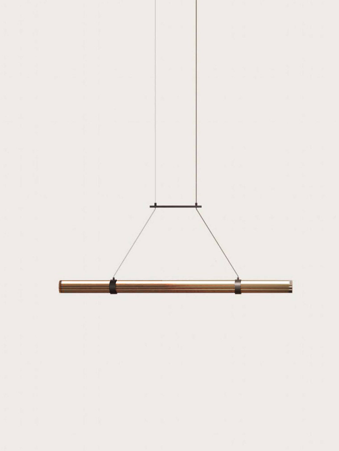 Aromas :: Niro gold pendant lamp, width 116.2 cm