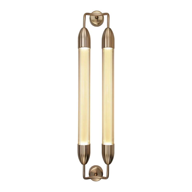 Umage :: Lemon Squeeze Double Long wall lamp / sconce, height 94 cm, polished brass