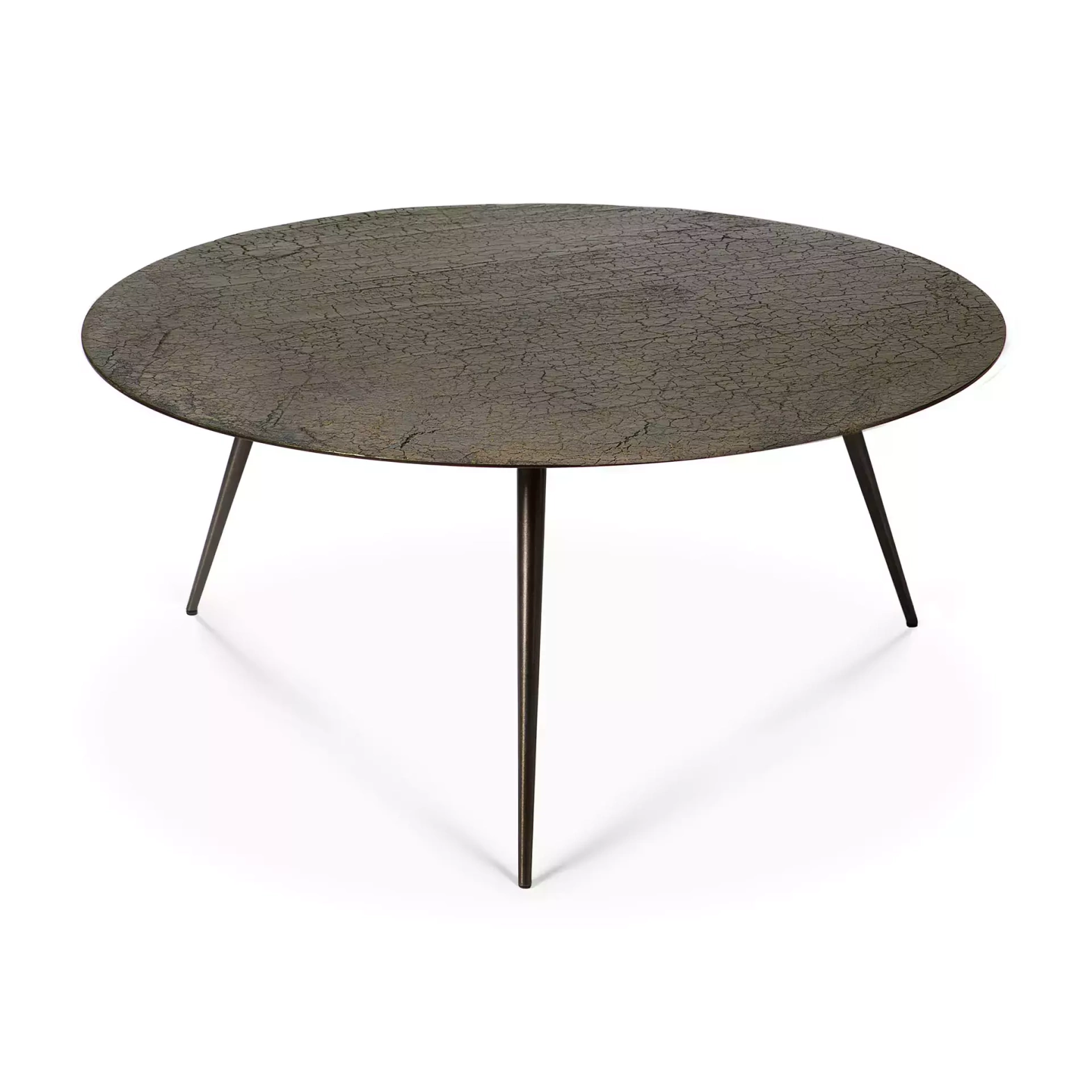 Ethnicraft :: Coffee table Luna whisky 80 x 80 x 35 cm