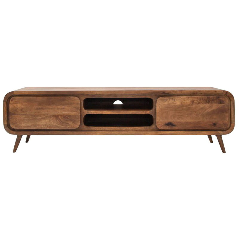 TABLE4U ::  Drewniana szafka RTV Zośka 180x40x50  - kolor bursztyn