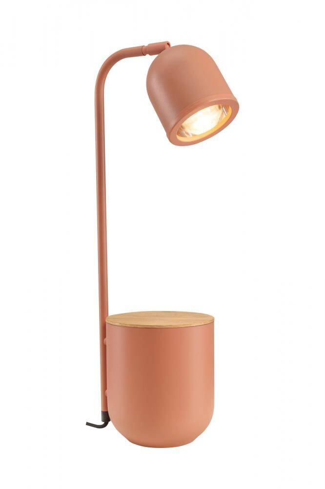 Kaspa :: Botanica Wood Terracotta Table Lamp