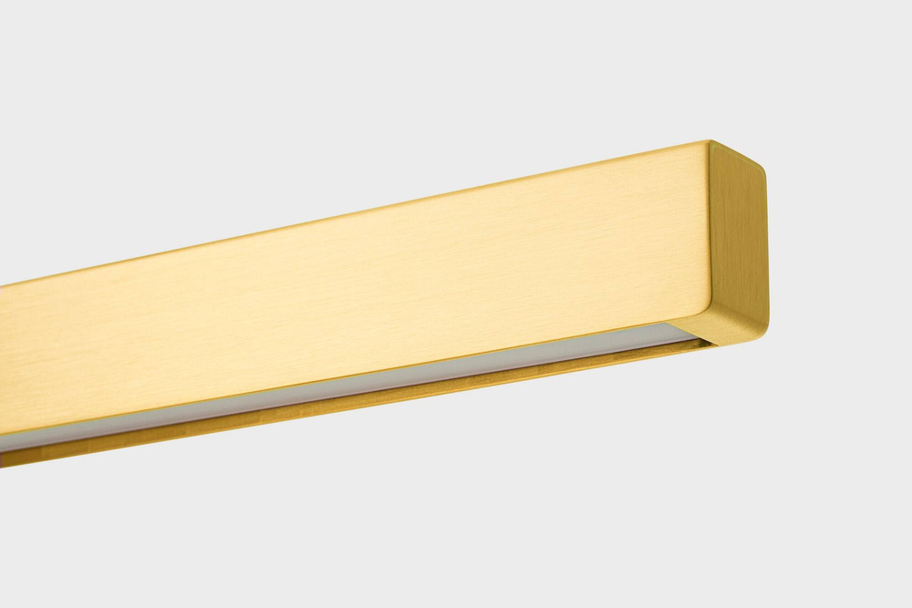 Anour :: X-Model hanging lamp, diameter 100 cm, brushed brass