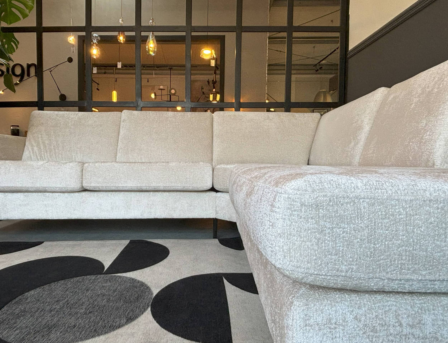 Nordic Line :: Corner sofa / modular corner sofa London Deep cream