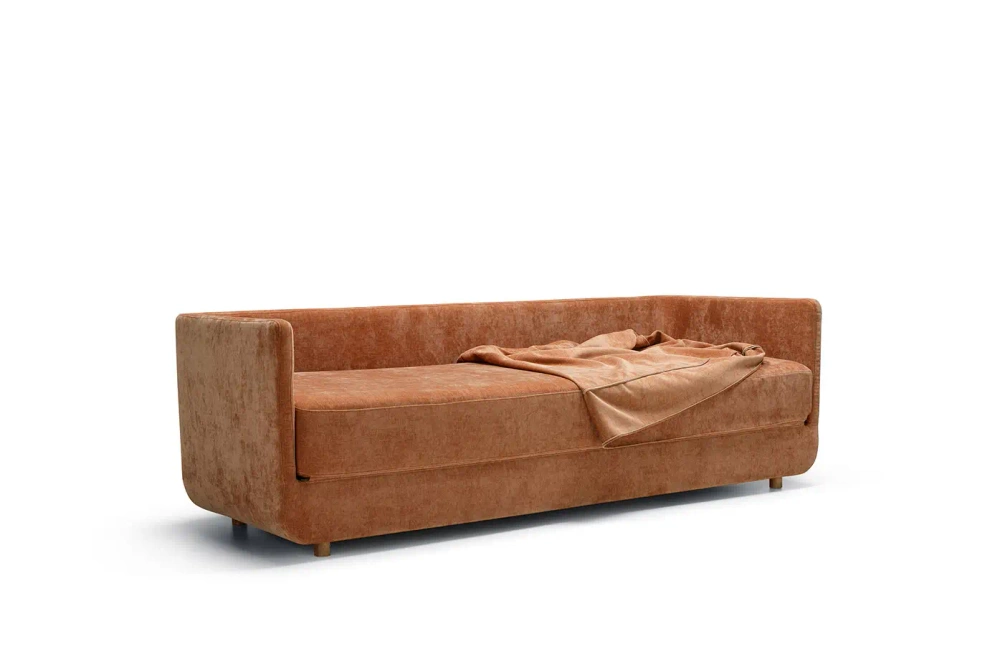 Sits :: Stina upholstered sofa with sleeping function, 3-seater