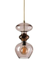 EBB & FLOW :: Lampa wisząca Futura obsydian śr. 18 cm