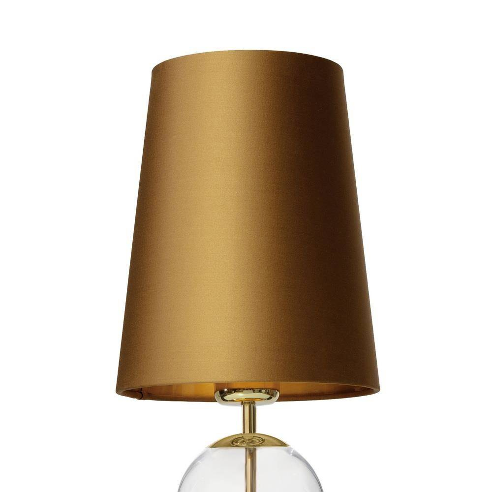 Kaspa :: Tischlampe aus Glas Coco Höhe 54 cm gold