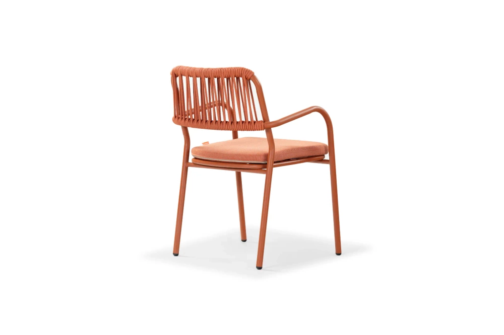 Kunesti :: Have some joy orange garden chair, width 55 cm