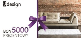 Gift card 9design - 5000 PLN
