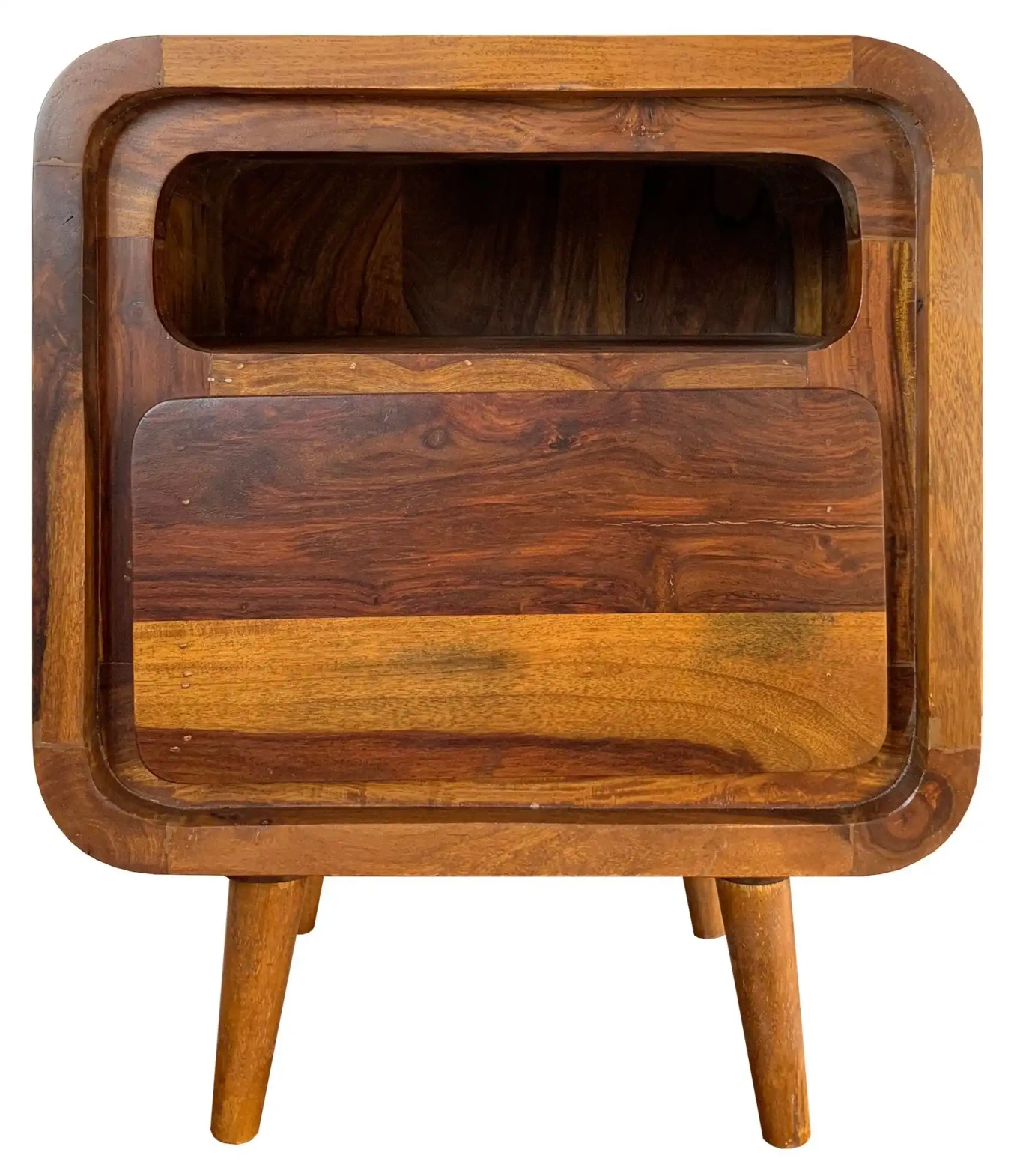 TABLE4U :: Nachttisch aus Holz Marek Nacht 45x35x55 schatz