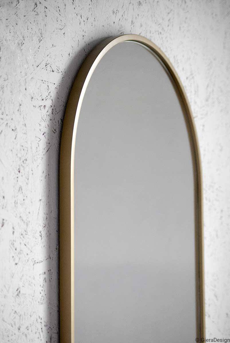 GieraDesign :: Spiegel Ambient Slim Oval 40x105 cm golden