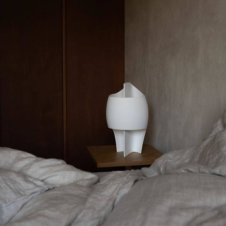 DCW:: La Lampe B Tischleuchte weiß Höhe 39 cm