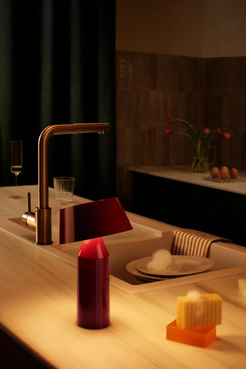 MARSET :: Bicoca lamp, height 22.5 cm, white