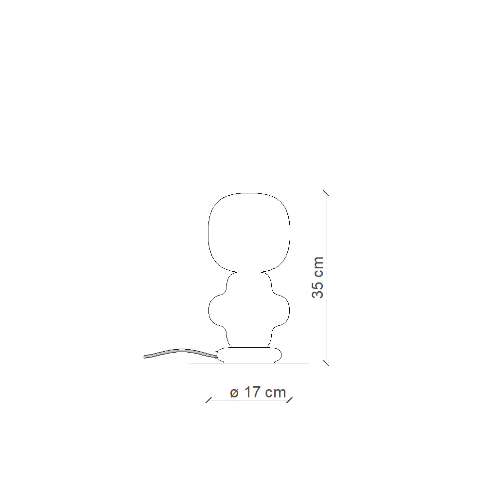 Ferroluce :: Table lamp Copacabana