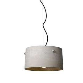Loftlight :: Hängelampe aus Beton Talma Breite 40 cm grau