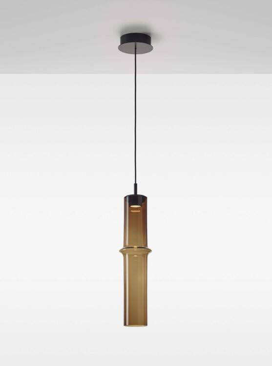 Brokis :: Bamboo Forest M Up hanging lamp, height 46.2 cm, brown