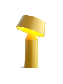 Marset :: Tischlampe aus Plastik Bicoca Höhe 22,5 cm gelb
