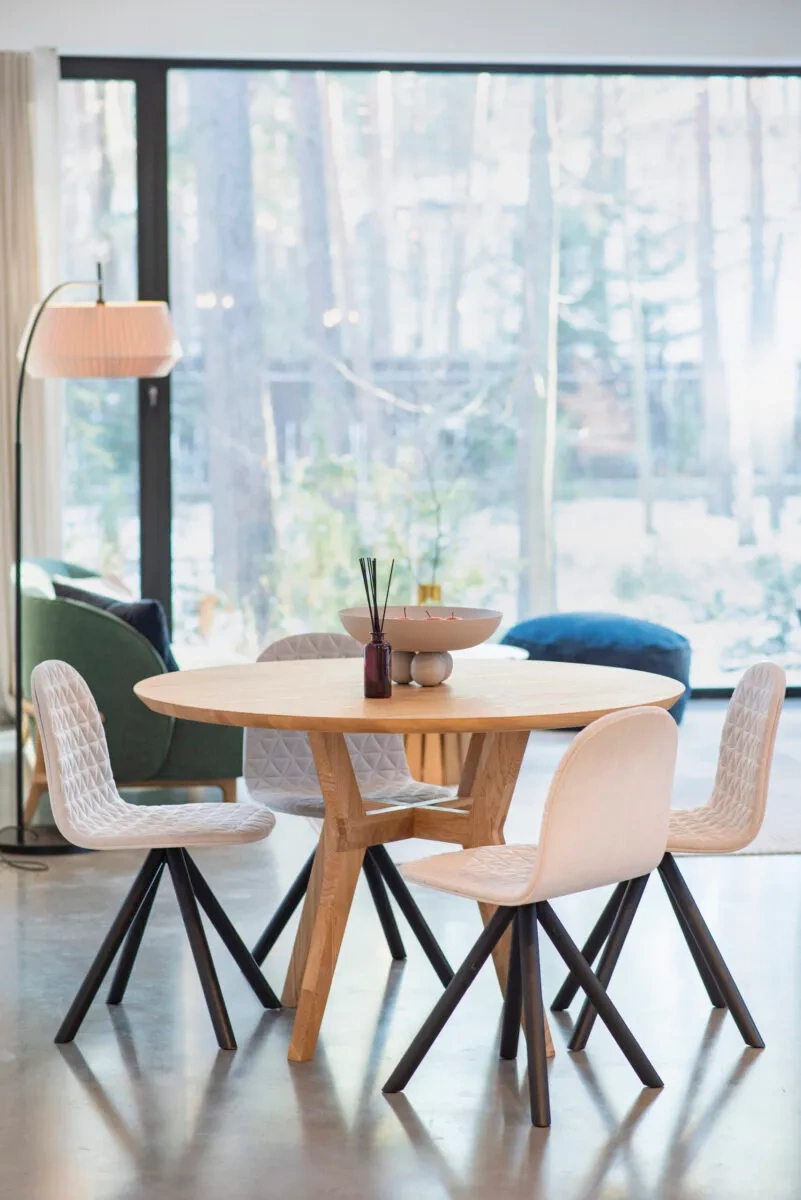 Szyszka Design :: Piko oak table, diameter 100 cm, round, natural