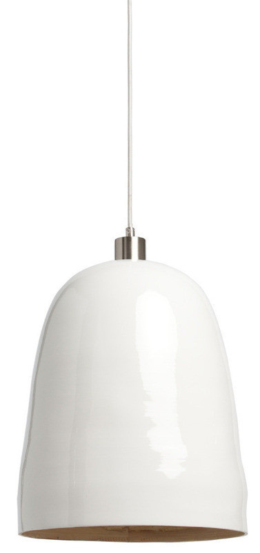 It's About RoMi :: Hängelampe aus Holz Saigon weiß