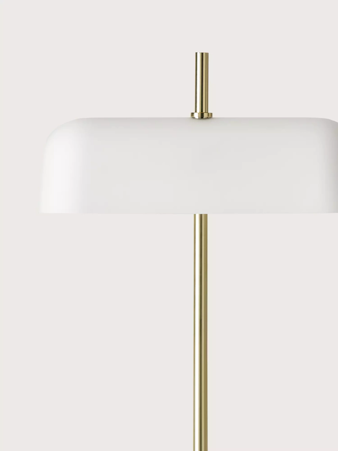 Aromas :: Tischlampe aus Metall Atil Höhe 50,2 cm weiß