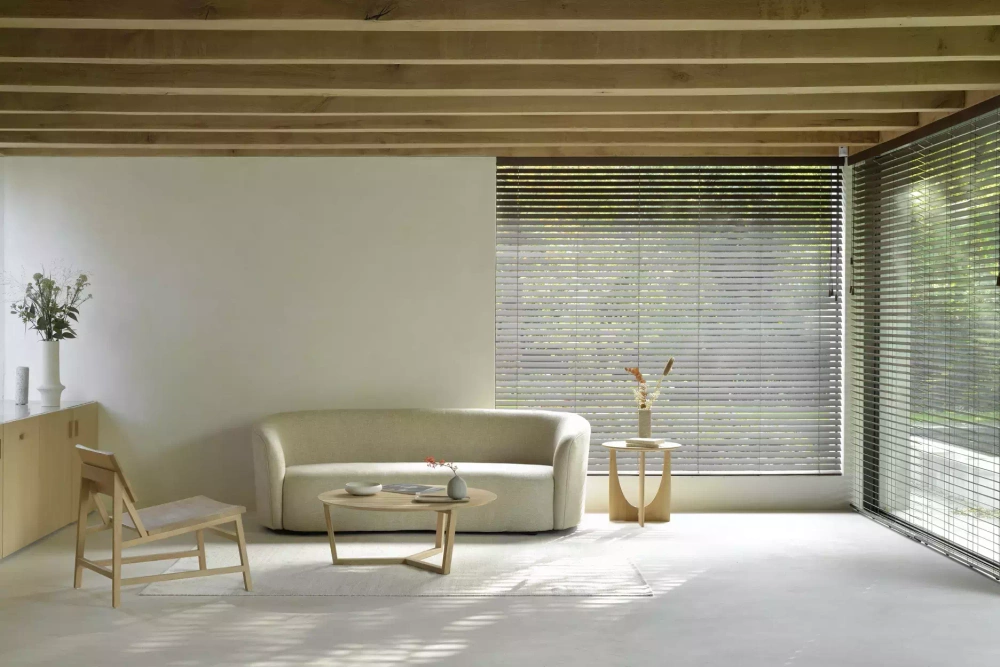 Ethnicraft :: Couchtisch aus Holz Geometric runden Durchmesser 51 cm braun