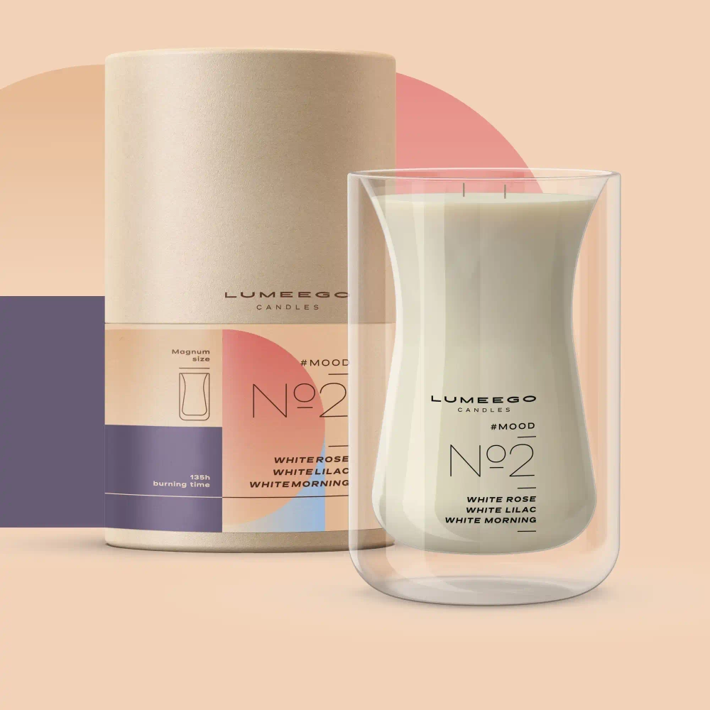 Lumeego :: Magnum XL WAVE candle (scent your choice)