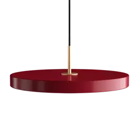 Umage  ::  Suspension lamp Asteria Pearl red dia. 43 cm