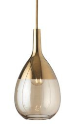 Lute PendantØ 14 Golden Smoke / Gold