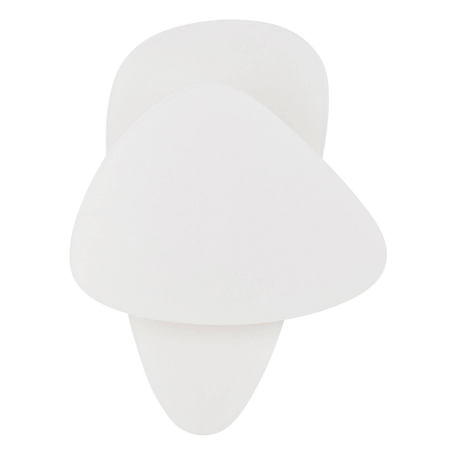 Market Set :: Wandlampe Leinwand Screen Größe 2L Höhe 59 cm weiß