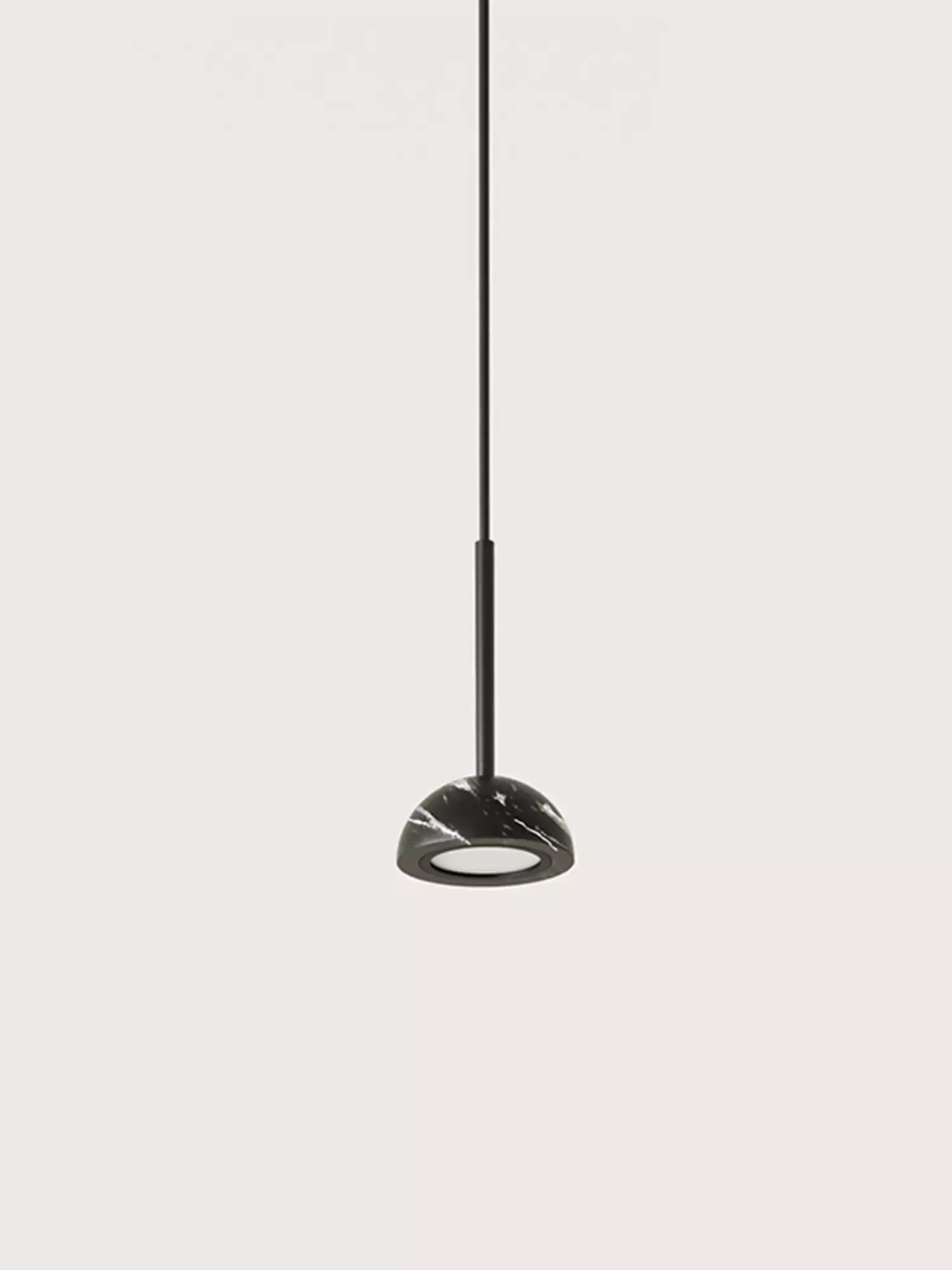 Aromas :: Lampa wisząca Dussa śr. 12 cm czarny marmur