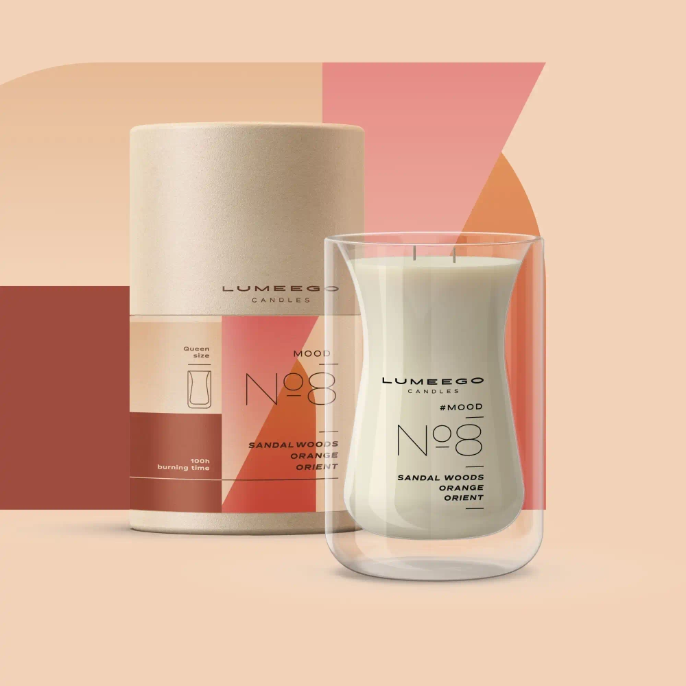 Lumeego :: Candle Queen WAVE L (scent your choice)