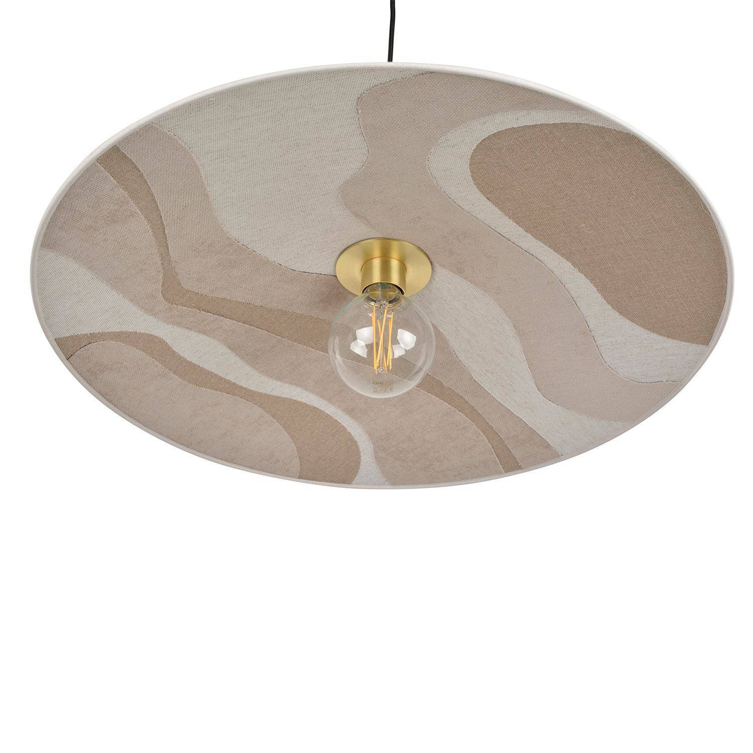 Market Set :: Lampa wisząca Sonia Laudet Malachite Sable beżowa śr. 60 cm