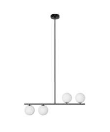 Ummo :: Suguri A ceiling lamp, black and white, height 142 cm, size XL