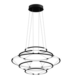 Nemo Lighting :: Drop 5 hanging lamp, diameter 70 cm, black
