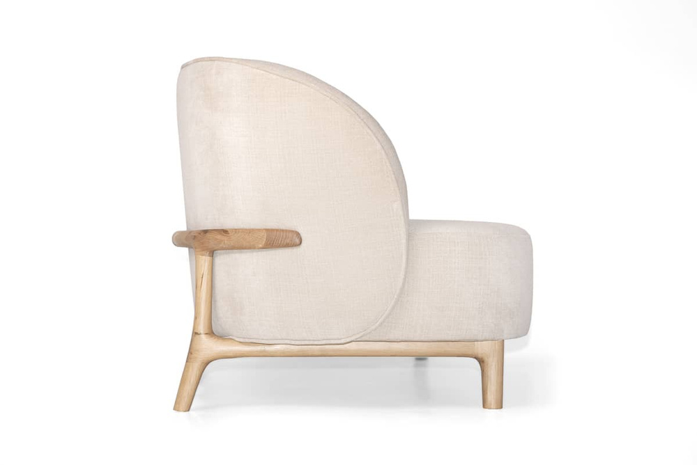 Szyszka Design :: Hoya 2-seater beige upholstered sofa, width 160 cm