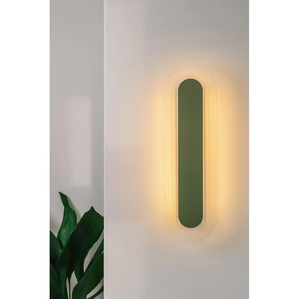 Ummo :: Lampa ścienna / kinkiet Riflo W B wys. 48,8 cm czarna 3000K