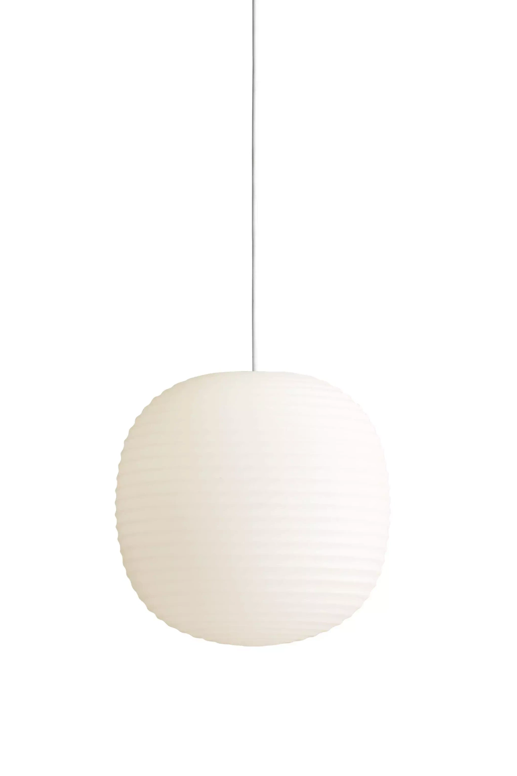 New Works :: Hanging lamp Lantern white dia. 30 cm