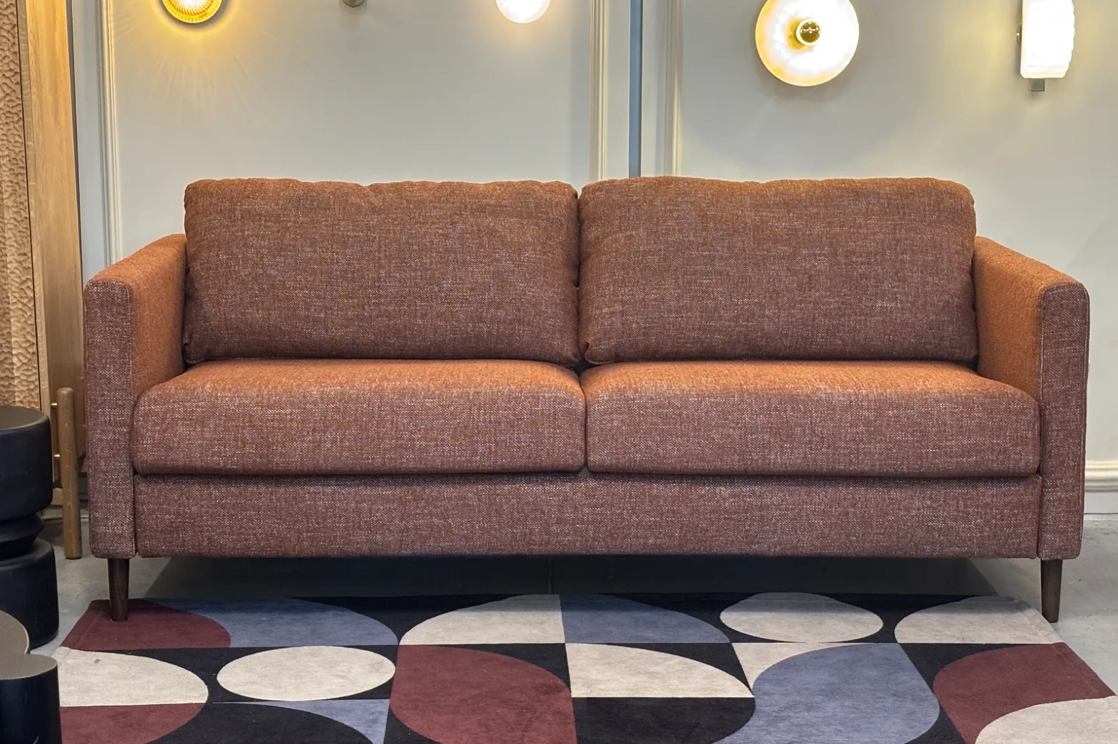 Sitzt :: Felix Schlafsofa, rot