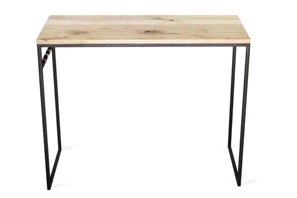 Loft Decora :: Console table with a wooden top, 90 cm wide