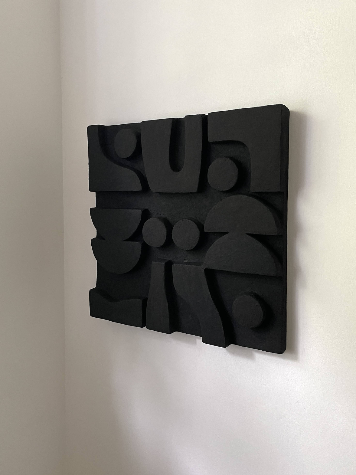 Zuzia Mikołajczuk (Zuz van Miko) :: Płaskorzeźba "Bryła IV" 57,5 x 57,5 cm