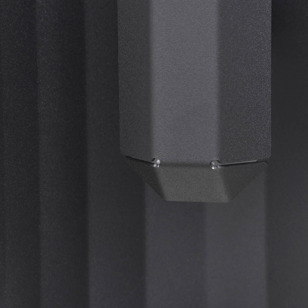 Kaspa :: Apolin Wandleuchte / Wandleuchte, Höhe 65 cm, schwarz