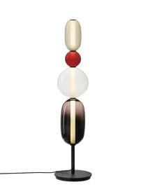 Bomma :: Pebbles L floor lamp, height 135 cm, multicolor configuration 5