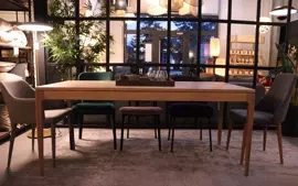 Selfia :: Tisch aus Holz Bold 180x90 braun