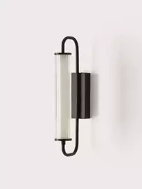 Aromas :: Wandlampe aus Metall Ison Höhe 43 cm schwarz