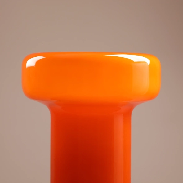 Artera :: Bonbon Orange Tischleuchte, Größe M, Höhe 30 cm, orange