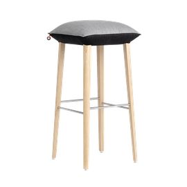 Mobitec :: Stuhl gepolstert Rob Breite 47 cm braun