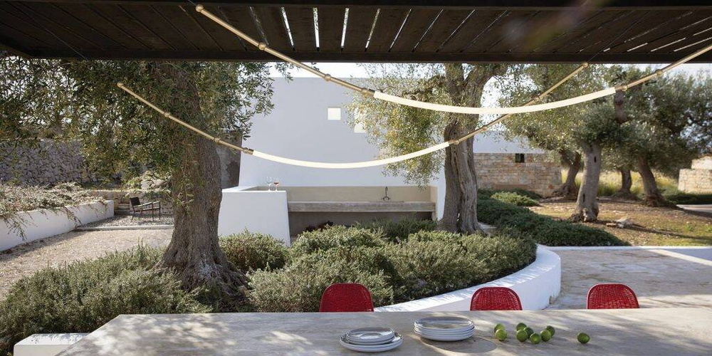 Karman :: Leda Hängeleuchte, Breite 100 cm, schwarz