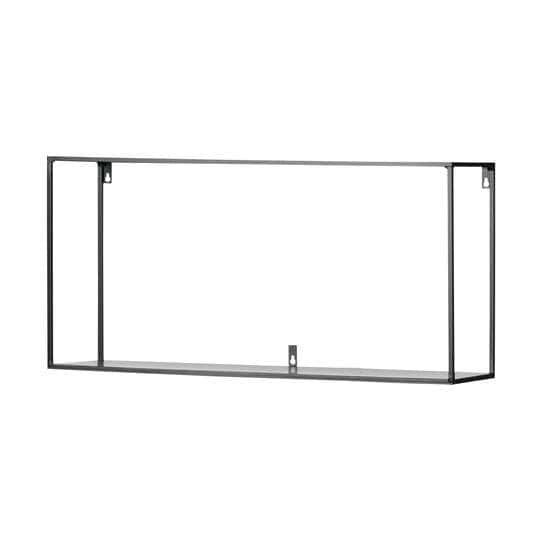 Woood :: Półka metalowa Meert rozmiar XXL czarna szer. 100 cm