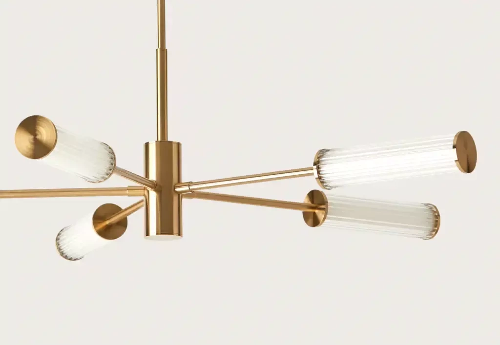 Aromas :: Ison hanging lamp, width 116 cm, gold